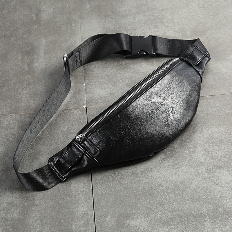 Luxury PU Leather Fanny Pack Men Waist Bag Fashion Adjustable Belt Bag Male Heuptas High Quality Bum Banana Bag Banana Sac T200718
Luxury PU Leather Fanny Pack Men Waist Bag Fashion Adjustable Belt Bag Male Heuptas High Quality Bum Banana Bag Banana Sac T200718