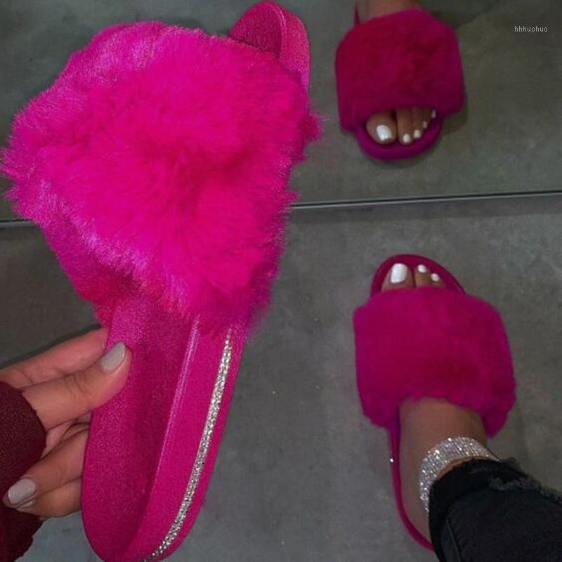 PUIMENTIUA Women Indoor Home Furry Slippers Warm Casual with Crystal Slippers Outdoor Wild Non-slip Beach Candy Color1, Black
PUIMENTIUA Women Indoor Home Furry Slippers Warm Casual with Crystal Slippers Outdoor Wild Non-slip Beach Candy Color1, Black