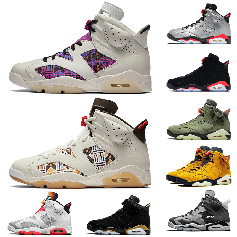 Hot Selling Jumpman 6 Quai 54 Travis Outdoor Shoes 6s DMP 2020 Mens women Black Hare travis Scotts Black Cat Trainers size 36-47, #9 dmp 2020 40-47
Hot Selling Jumpman 6 Quai 54 Travis Outdoor Shoes 6s DMP 2020 Mens women Black Hare travis Scotts Black Cat Trainers size 36-47, #9 dmp 2020 40-47