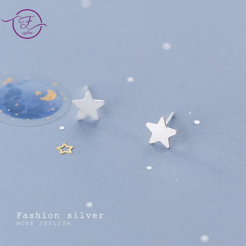Stud S925 Silver Earings Studs Women Korean Edition Temperament Earrings Simple Smooth Small Stars Fresh Student Gift
Stud S925 Silver Earings Studs Women Korean Edition Temperament Earrings Simple Smooth Small Stars Fresh Student Gift