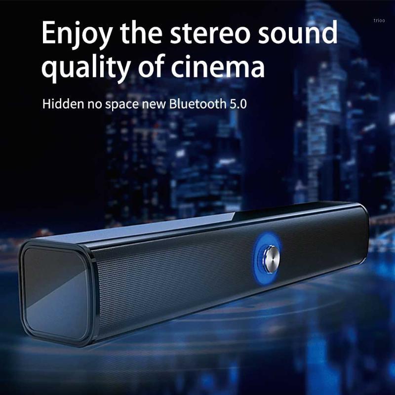 Bluetooth 5.0 Soundbar Speakers Laptop Home For PC Portable Mini Desktop Computer TF Card Support Stereo Audio Aux Subwoofer TV1
Bluetooth 5.0 Soundbar Speakers Laptop Home For PC Portable Mini Desktop Computer TF Card Support Stereo Audio Aux Subwoofer TV1