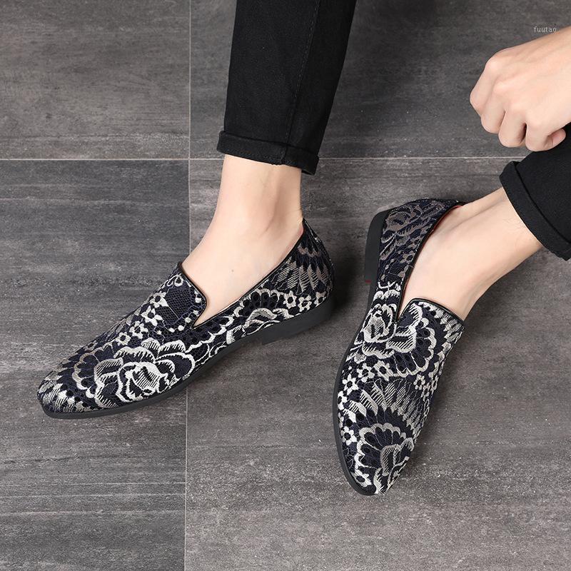 Men Embroidery Dress Shoes Classic Male Fashion Slip on Loafers Flat Shoes Formal Wedding Party Mens Zapatos De Hombre1, Black
Men Embroidery Dress Shoes Classic Male Fashion Slip on Loafers Flat Shoes Formal Wedding Party Mens Zapatos De Hombre1, Black