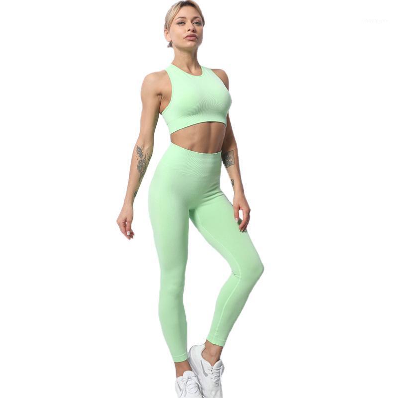 Light green Seamless Gym Set Women Fitness Yoga Set Sports Suits High Waist Leggings+Push Up Bra 2 peice Sportswear1, Sport suit purple
Light green Seamless Gym Set Women Fitness Yoga Set Sports Suits High Waist Leggings+Push Up Bra 2 peice Sportswear1, Sport suit purple