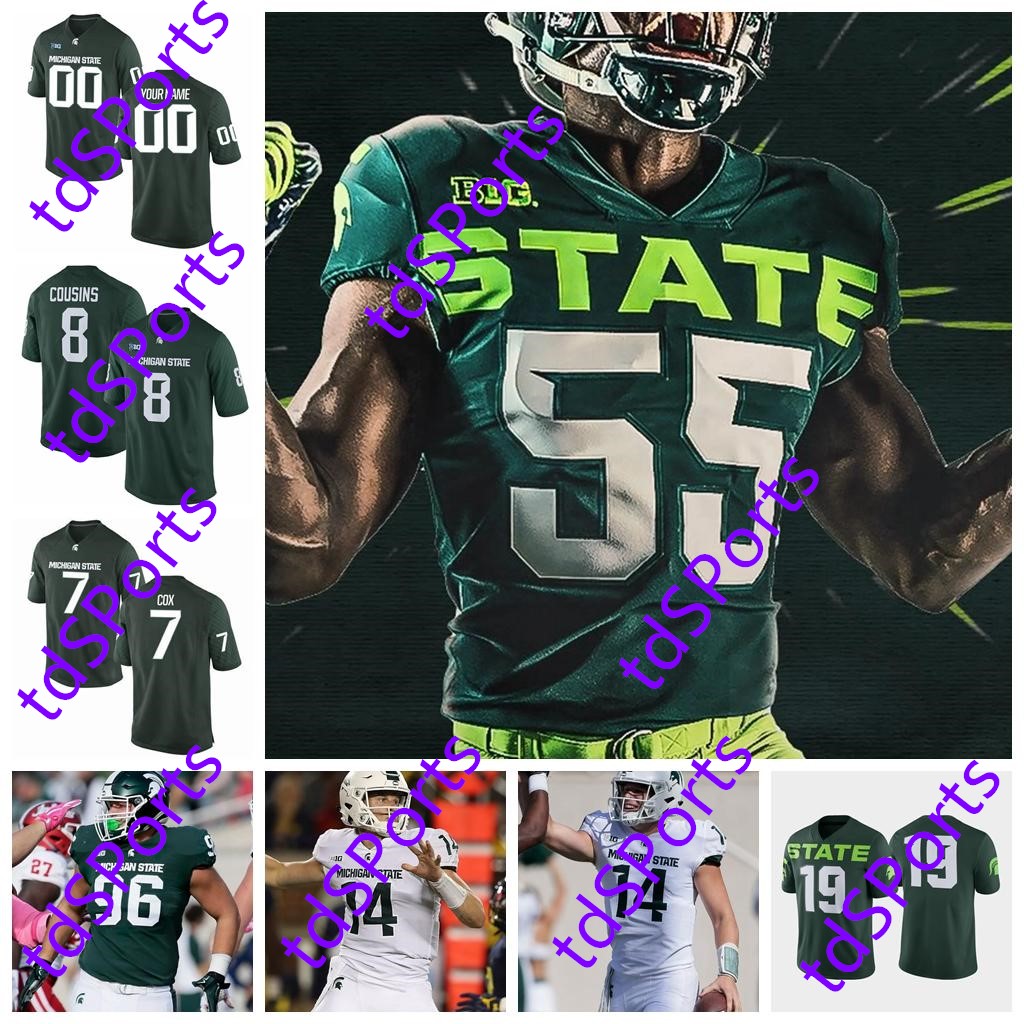 2021 Michigan State Spartans MSU Football Jerseys Connor Cook Jersey Matt Coghlin Josiah Scott Darrell Stewart Jr. Rocky Lombardi Custom Stitched, As shown in illustration
2021 Michigan State Spartans MSU Football Jerseys Connor Cook Jersey Matt Coghlin Josiah Scott Darrell Stewart Jr. Rocky Lombardi Custom Stitched, As shown in illustration