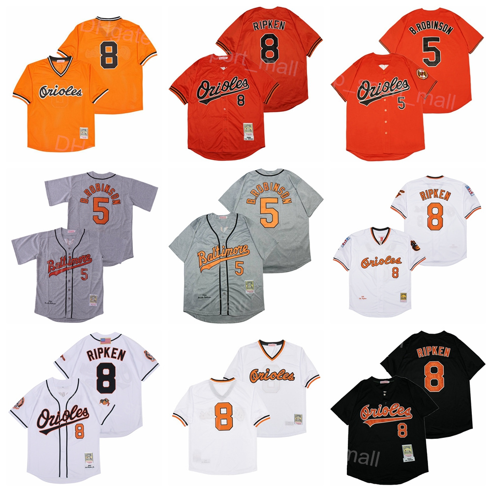 Retro 1983 1989 2001 Vintage Baseball 5 Brooks Robinson Jersey Retire 8 Cal Ripken Team Black White Grey Orange All Stitched Pullover Cooperstown 1966 1975 1981, 1981 retro
Retro 1983 1989 2001 Vintage Baseball 5 Brooks Robinson Jersey Retire 8 Cal Ripken Team Black White Grey Orange All Stitched Pullover Cooperstown 1966 1975 1981, 1981 retro