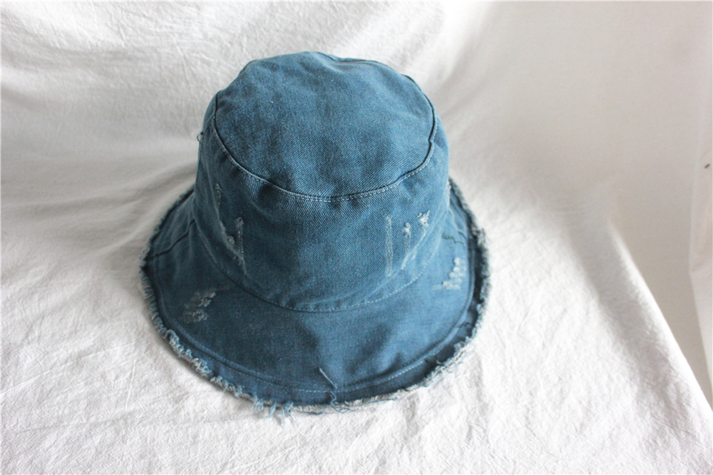 New Denim Fisherman's Hat Bucket Hats Unisex Fashion Bob Caps Hip Hop Gorros Men Women Panama Warm Windproof Buckets Hat Outdoor