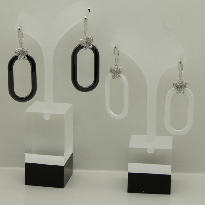 Hoop & Huggie Women/girl Elegant Butterfly Cz Stone Runway Hi-tech Scratch Proof Ceramic Earring 1pair
Hoop & Huggie Women/girl Elegant Butterfly Cz Stone Runway Hi-tech Scratch Proof Ceramic Earring 1pair