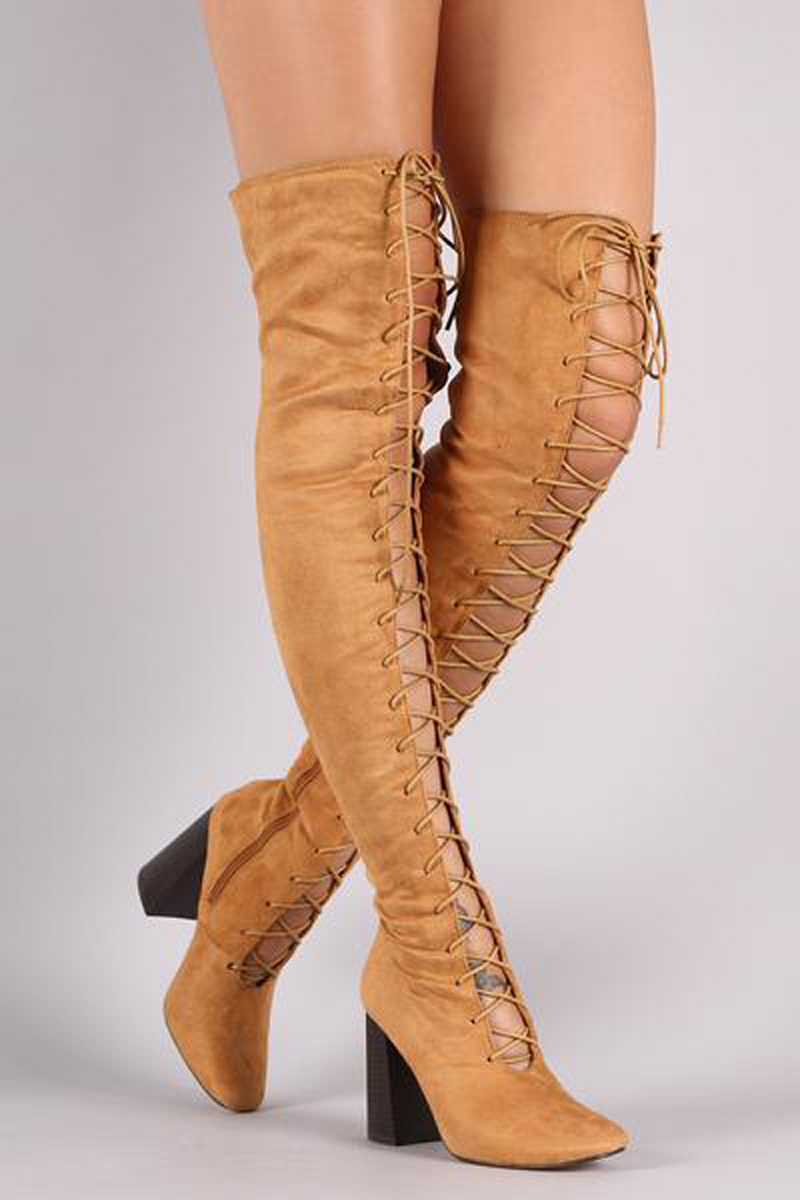 Front Fashioned Woman Cross-tie Chunky High Heels Close-up Toe Thigh Suede on Knee Knight Boots Mujer Women Shoes Mapw, Unkcamelunk
Front Fashioned Woman Cross-tie Chunky High Heels Close-up Toe Thigh Suede on Knee Knight Boots Mujer Women Shoes Mapw, Unkcamelunk