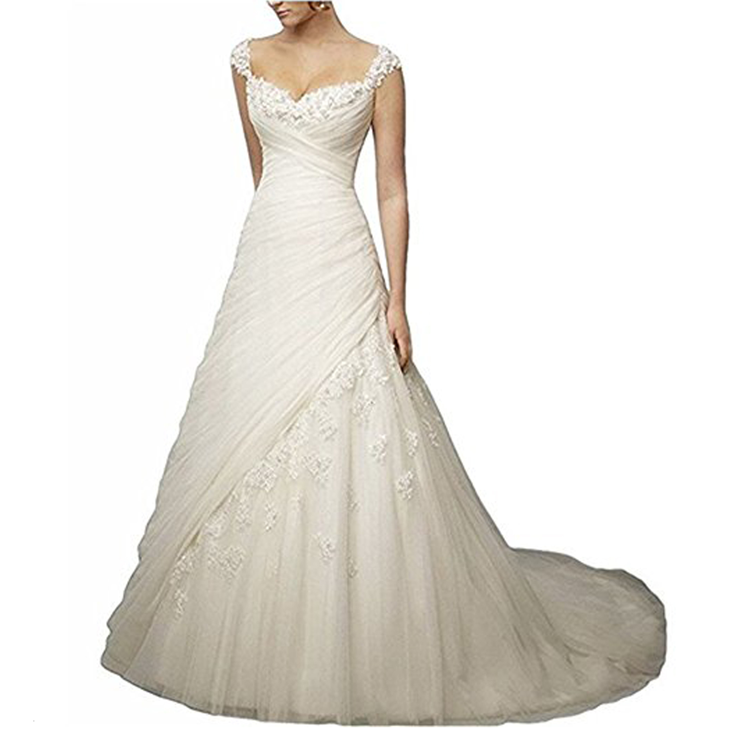 2021 New of the Women Jewel Lace Applique Mariee Robe in White/ivory Backless Dressed Bride 7EPX
2021 New of the Women Jewel Lace Applique Mariee Robe in White/ivory Backless Dressed Bride 7EPX
