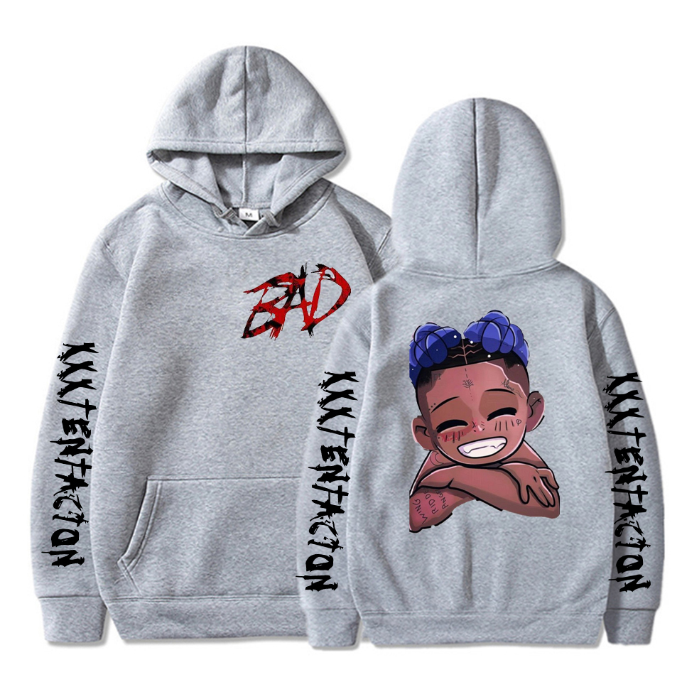 Xxxtentacion Hoodies Men Sweatshirt Hip Hop Pullover Hoodie Sweatshirts Rapper Xxxtentacion RIP Revenge Women Girls Male Hoody Z1211, C0732-4
Xxxtentacion Hoodies Men Sweatshirt Hip Hop Pullover Hoodie Sweatshirts Rapper Xxxtentacion RIP Revenge Women Girls Male Hoody Z1211, C0732-4