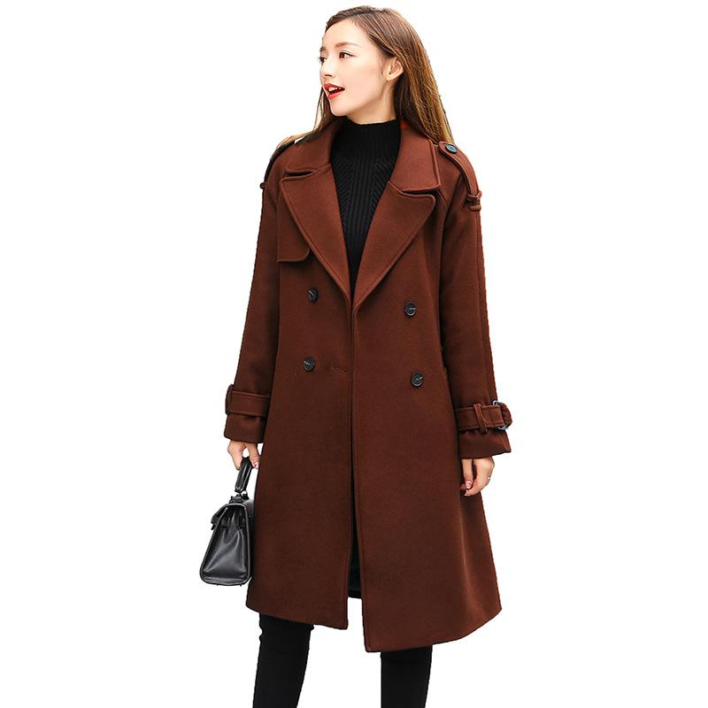 Casual Fashion Women Long Woolen Coat Warm Slim Women' Jacket Solid Single Breasted Cashmere Coat And Jacket, Green
Casual Fashion Women Long Woolen Coat Warm Slim Women' Jacket Solid Single Breasted Cashmere Coat And Jacket, Green