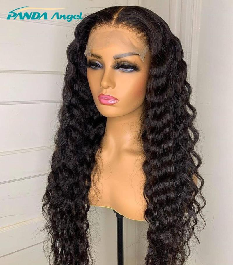 Deep Wave Lace Frontal Closure Human Hair Wigs Remy Natural Human Hair Bleached Knots PrePlucked Lace Front Wig For Black Women, As pic
Deep Wave Lace Frontal Closure Human Hair Wigs Remy Natural Human Hair Bleached Knots PrePlucked Lace Front Wig For Black Women, As pic