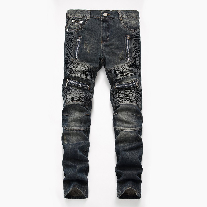 2020 Autumn spring streetwear male hip hop punk stipulation skateboarding bicycle jeans fashionable straight holes denim trouers UIIX, Sbj 6502 
2020 Autumn spring streetwear male hip hop punk stipulation skateboarding bicycle jeans fashionable straight holes denim trouers UIIX, Sbj 6502