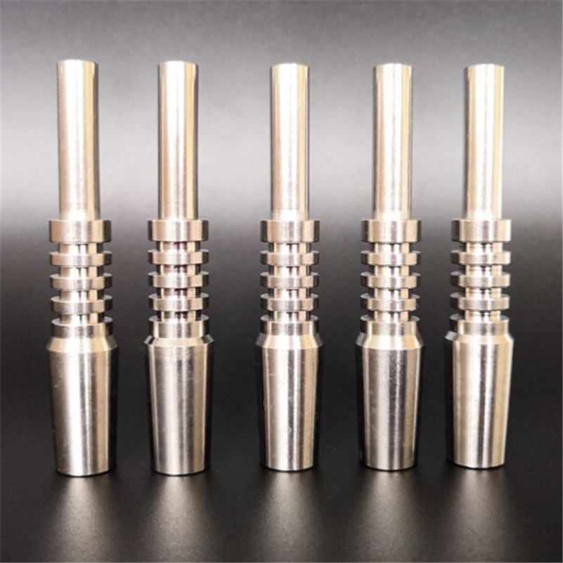 Titanium Dab Nail 10mm 14mm 18mm Glass Pipe Tip Dabber Male Joint Inverted Hookah Nails Length 40mm for Micro NC Kit
Titanium Dab Nail 10mm 14mm 18mm Glass Pipe Tip Dabber Male Joint Inverted Hookah Nails Length 40mm for Micro NC Kit