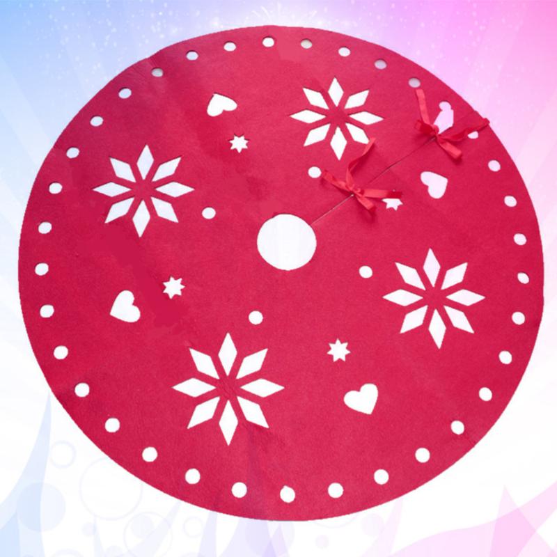 1pc Christmas Tree Skirt Mat Durable Felt Heart Decorative Christmas Tree Skirt for Party
1pc Christmas Tree Skirt Mat Durable Felt Heart Decorative Christmas Tree Skirt for Party