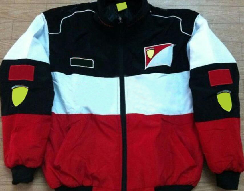 F1 racing car fans clothing European and American style jacket cotton autumn and winter clothing full embroidered motorcycle riding jacket
F1 racing car fans clothing European and American style jacket cotton autumn and winter clothing full embroidered motorcycle riding jacket