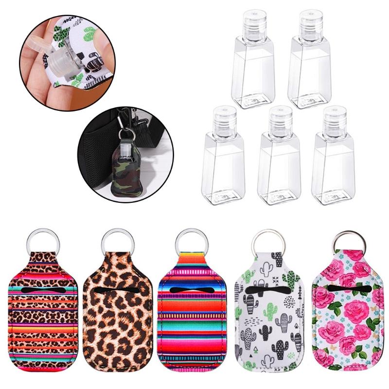 3 Set 30ml Portable Refillable Clear Empty Bottle with Keychain Holder Carriers Metal Buckle Hand Sanitizer Lotion Container
3 Set 30ml Portable Refillable Clear Empty Bottle with Keychain Holder Carriers Metal Buckle Hand Sanitizer Lotion Container