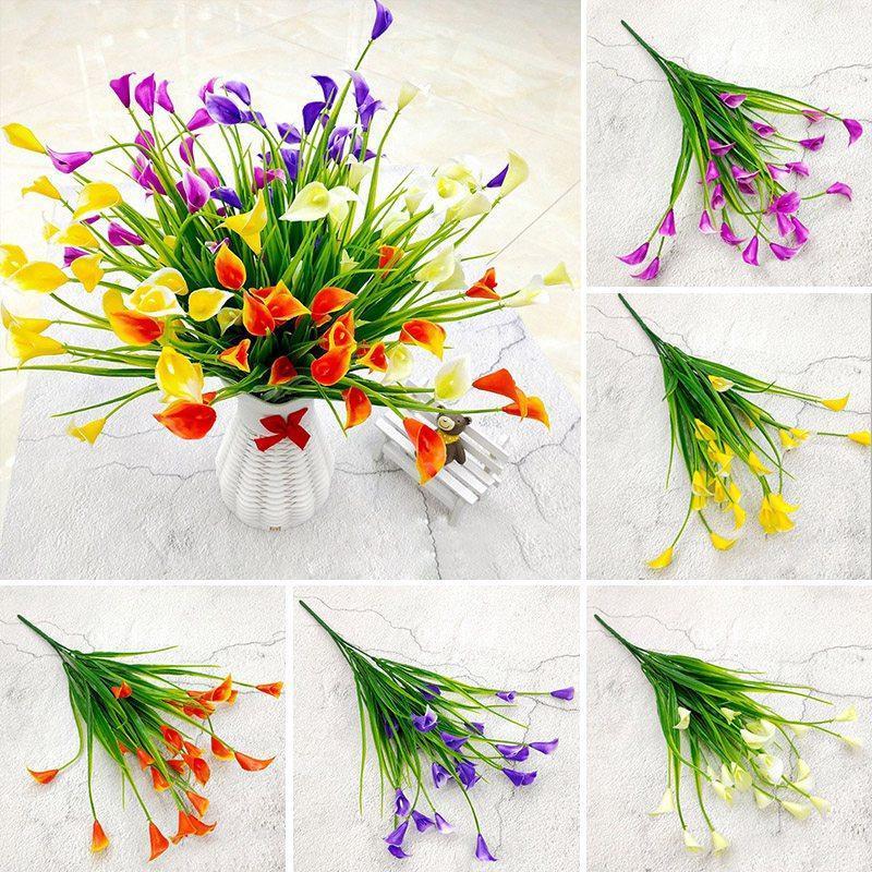 Artificial Flowers Beautiful Mini Artificial Calla Flower Bouquet Fake Calla Lily Flowers Plastic Fake Plants Room Home Decor1, Mint green
Artificial Flowers Beautiful Mini Artificial Calla Flower Bouquet Fake Calla Lily Flowers Plastic Fake Plants Room Home Decor1, Mint green