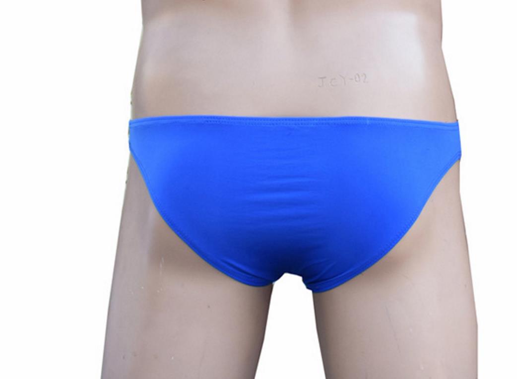 Women Knickers Sissy Men Bikini Brief Open Crotch Pants Ice Silk Underwear Sexy Unisex Thong Panties lingerie