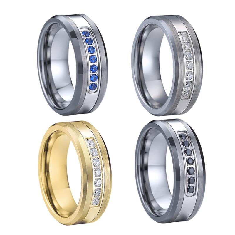 Classic stones cz diamonds wedding band couple rings for men and women 8mm LOVE Alliances tungsten carbide ring Wholesale
Classic stones cz diamonds wedding band couple rings for men and women 8mm LOVE Alliances tungsten carbide ring Wholesale