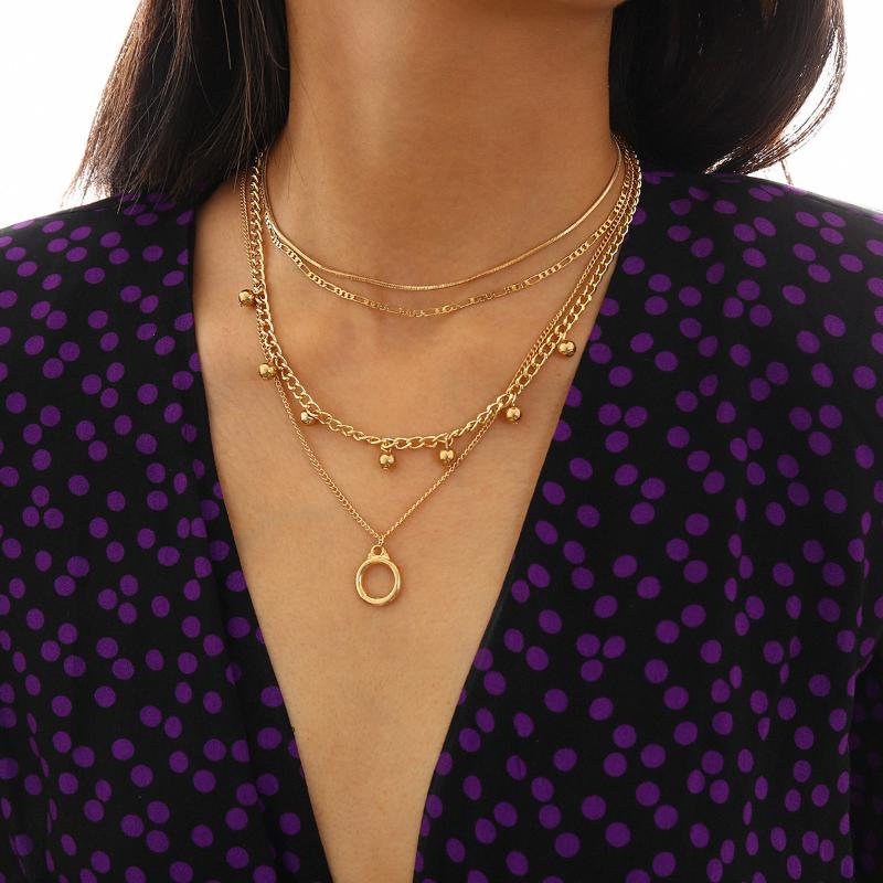Multi Layered Circle Beads Pendant Necklace For Women Bohemian Vintage Gold Chain Choker Collar Statement Jewelry 2615
Multi Layered Circle Beads Pendant Necklace For Women Bohemian Vintage Gold Chain Choker Collar Statement Jewelry 2615