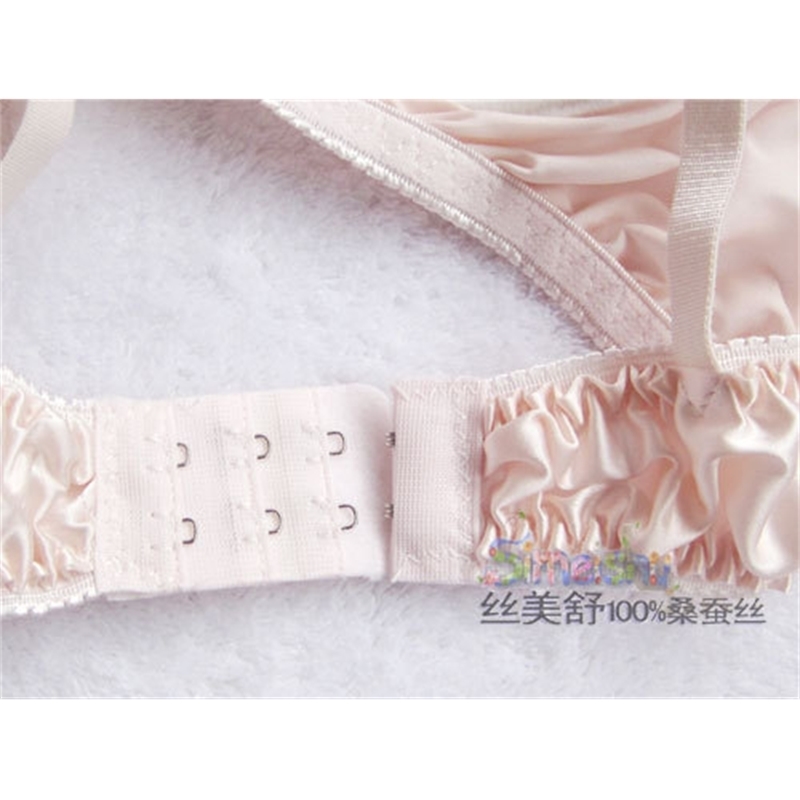 Appliques Solid New Arrival Sutia Bras For Women Sujetador Free Shipping Double Faced Silk Bra Wireless Ultra-thin Pad New 201217