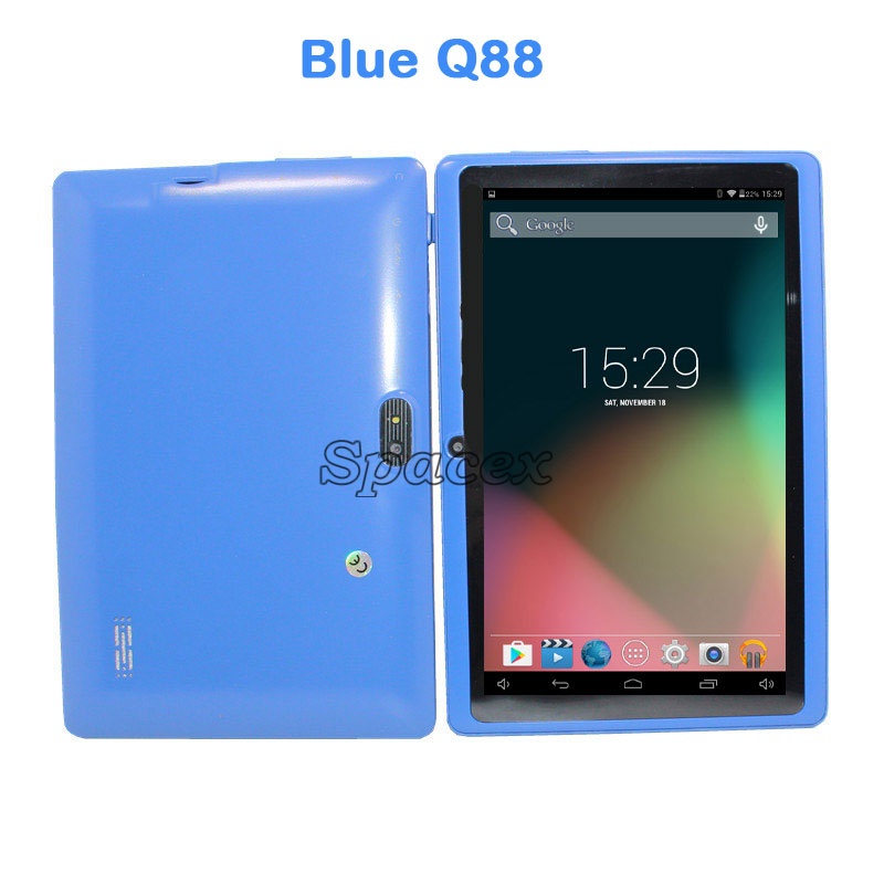 Quality Colorful Q88 A33 Tablet PC 7" 7 inch 512MB 4GB Quad Core Dual Camera WiFi Android 4.4 Allwinner Phablet, Pink
Quality Colorful Q88 A33 Tablet PC 7" 7 inch 512MB 4GB Quad Core Dual Camera WiFi Android 4.4 Allwinner Phablet, Pink