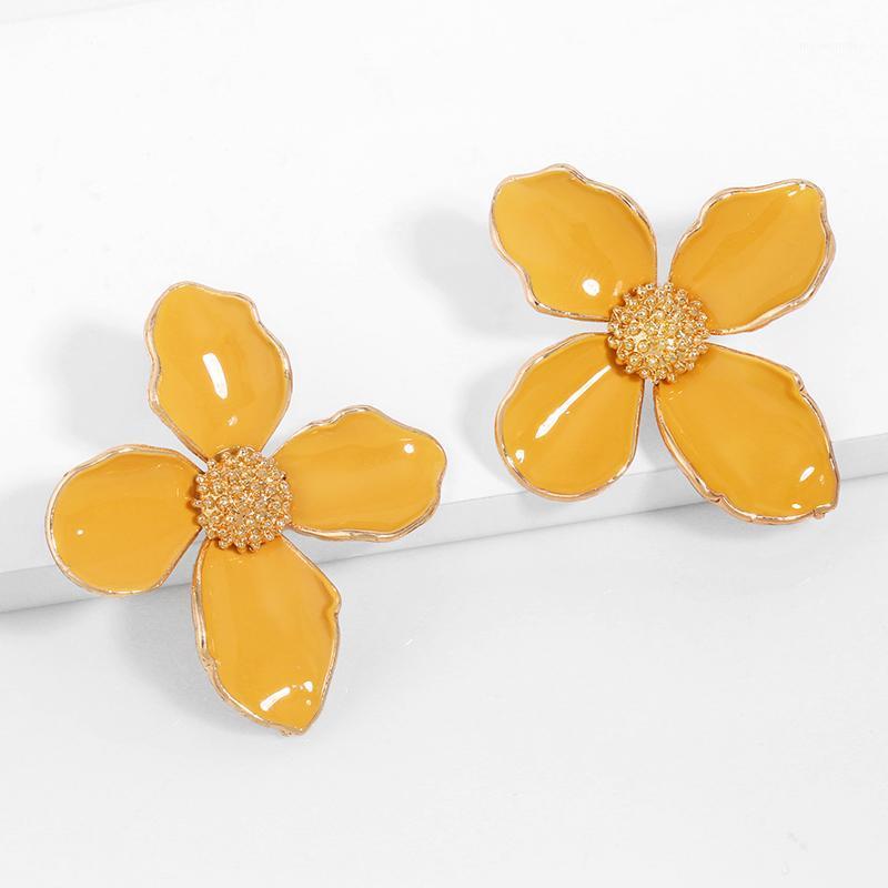 FLOLA Simple Flower Stud Earrings For Women Big Gold Enamel Earrings Stud Cute Korean Holiday Jewelry Wholesale Gifts ersv481
FLOLA Simple Flower Stud Earrings For Women Big Gold Enamel Earrings Stud Cute Korean Holiday Jewelry Wholesale Gifts ersv481