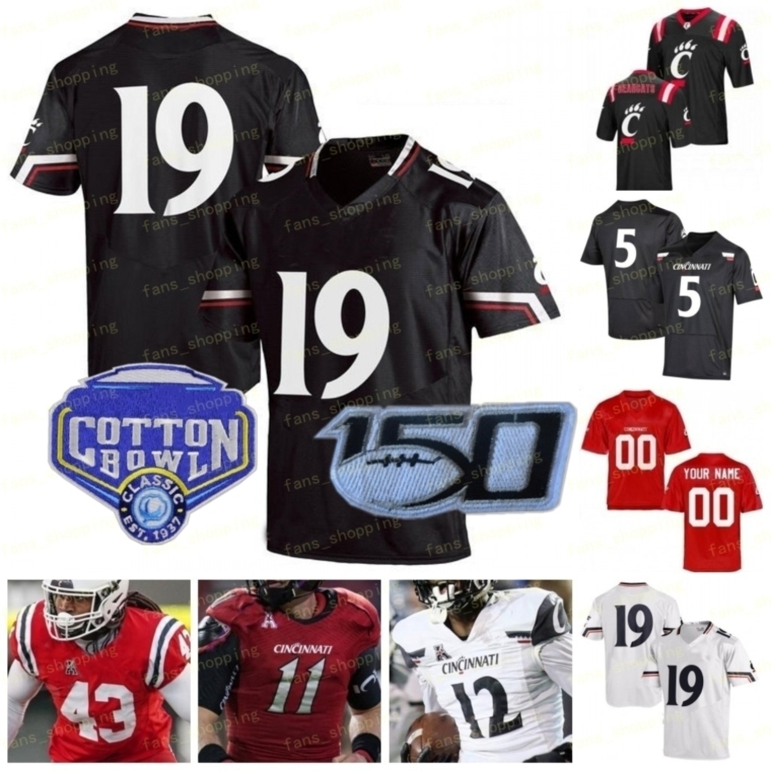 Cotton Bowl Cincinnati Bearcats Football Jersey NCAA College Travis Kelce Desmond Ridder Michael Warren II Jerome Ford Tyler Scott Thompson Pierce Wright Thomas, As
Cotton Bowl Cincinnati Bearcats Football Jersey NCAA College Travis Kelce Desmond Ridder Michael Warren II Jerome Ford Tyler Scott Thompson Pierce Wright Thomas, As