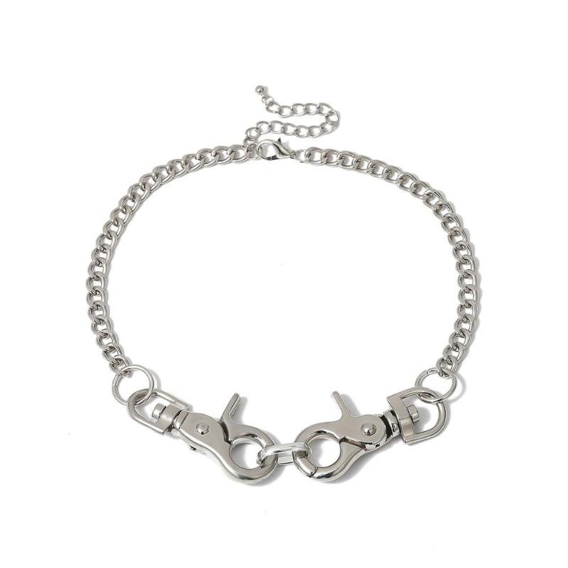 Hip Hop Hyperbole Lobster Claw Clasp Choker Necklace Punk Creative Cool Geometric Pendant Necklace Trendy Statement Jewelry New
Hip Hop Hyperbole Lobster Claw Clasp Choker Necklace Punk Creative Cool Geometric Pendant Necklace Trendy Statement Jewelry New
