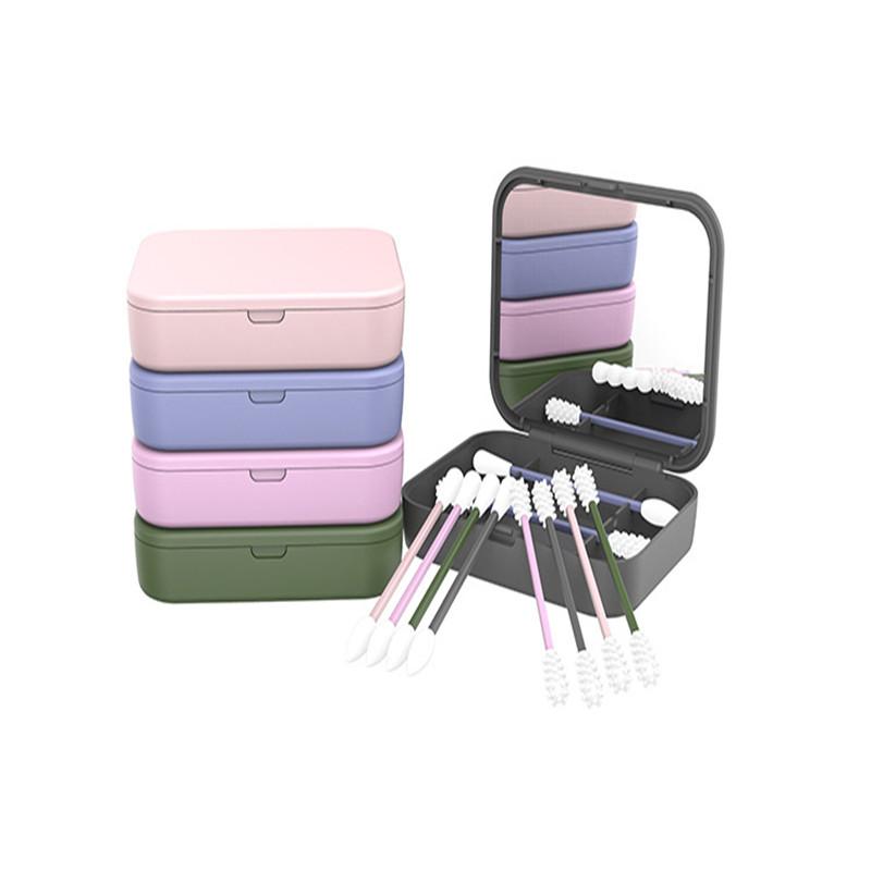 Cosmetic Silicone Cotton Swab Stick Reusable Cotton Swab Double-headed Protable Recyclable Cleaning Super Soft Ear Swabs
Cosmetic Silicone Cotton Swab Stick Reusable Cotton Swab Double-headed Protable Recyclable Cleaning Super Soft Ear Swabs