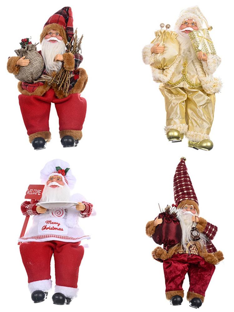 Santa Claus Dolls Christmas Plush Doll Desktop Decoration Figurine For Christmas Tree Ornament 2021 New Year Gifts
Santa Claus Dolls Christmas Plush Doll Desktop Decoration Figurine For Christmas Tree Ornament 2021 New Year Gifts