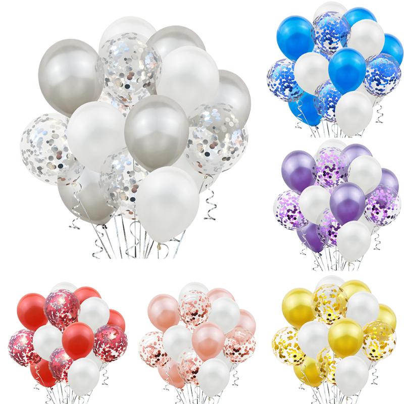 Party Decoration 20Pcs 12inch Glossy Metal Latex Balloon Glitter Confetti Baloons Kids Birthday Wedding Supplies Chrome Balloons
Party Decoration 20Pcs 12inch Glossy Metal Latex Balloon Glitter Confetti Baloons Kids Birthday Wedding Supplies Chrome Balloons