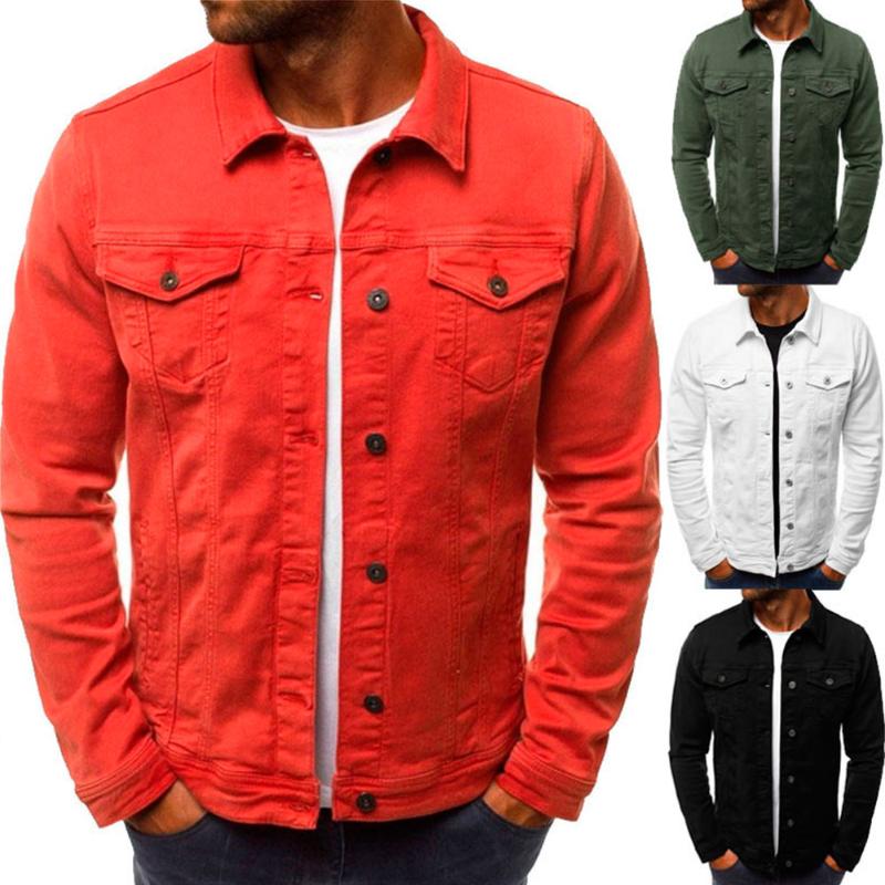 Men Denim Slim Jackets Jackets Solid Long Sleeve 2 Front Pockets Coat for Autumn NYZ Shop, Beige
Men Denim Slim Jackets Jackets Solid Long Sleeve 2 Front Pockets Coat for Autumn NYZ Shop, Beige