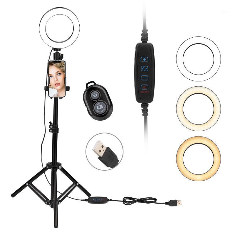6 inch Selfie LED Ring Light 3 light modes with Tripod Stand Phone Holder Remote Control for Makeup live broadcast makeup tattoo1
6 inch Selfie LED Ring Light 3 light modes with Tripod Stand Phone Holder Remote Control for Makeup live broadcast makeup tattoo1