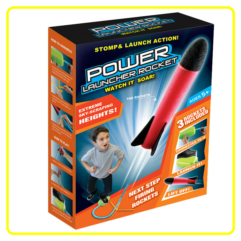 XMY 1 Set of Rocket Toy Outdoor EVA Creative Lawn Novelty Air Rocket Toy Rocket Launcher Toy for Girls Kids Children Boys
XMY 1 Set of Rocket Toy Outdoor EVA Creative Lawn Novelty Air Rocket Toy Rocket Launcher Toy for Girls Kids Children Boys