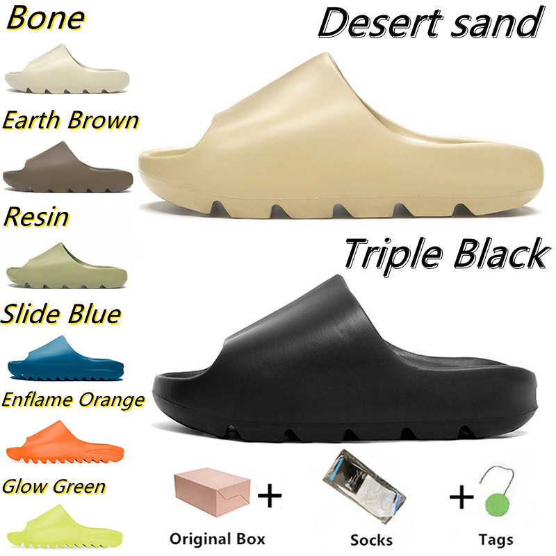 with box comfortable slides slippers desert sand summer Triple Black brown flat men women beach resin slide sandal mens womens slipper Graffiti Bone Rubber 36-45
with box comfortable slides slippers desert sand summer Triple Black brown flat men women beach resin slide sandal mens womens slipper Graffiti Bone Rubber 36-45