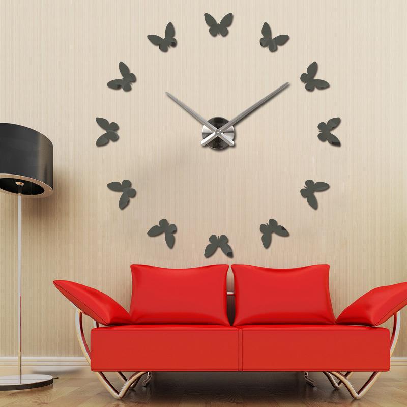 Hot Promotion Mirror acrylic wall clock europe big quartz watch still life clocks living room home decoration stickers
Hot Promotion Mirror acrylic wall clock europe big quartz watch still life clocks living room home decoration stickers