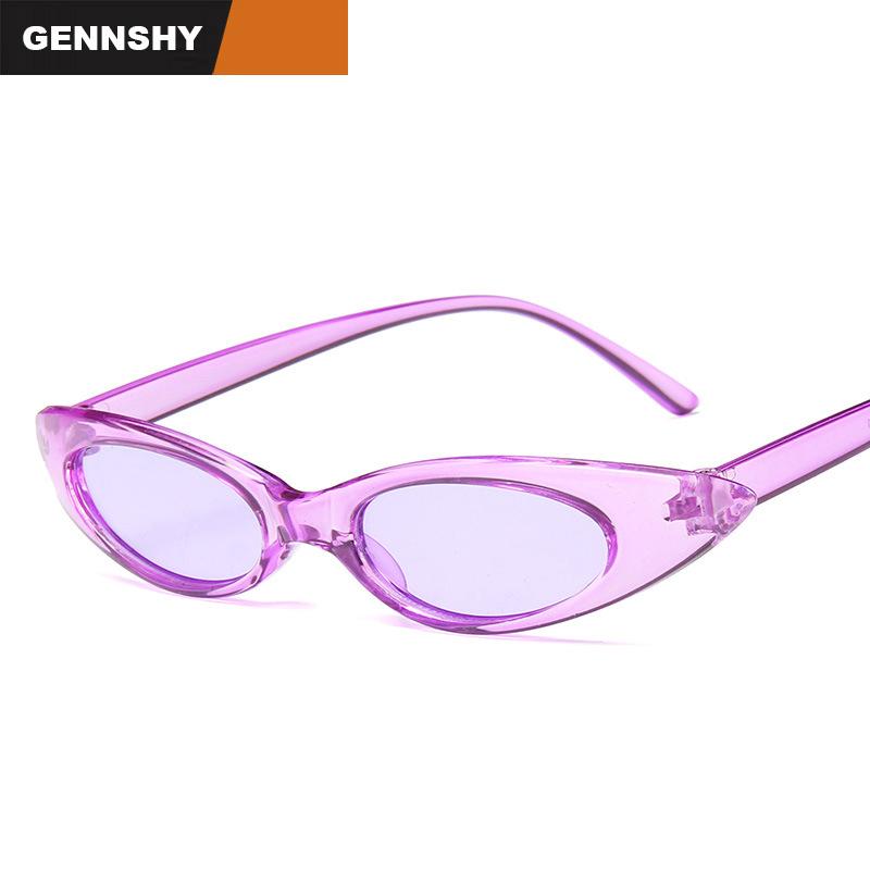2020 New Fashion Small Sunglasses Women Unique Cat Eye Sunglasses Candy Color Transparent Purple Frame Ocean Lenses Driving
2020 New Fashion Small Sunglasses Women Unique Cat Eye Sunglasses Candy Color Transparent Purple Frame Ocean Lenses Driving