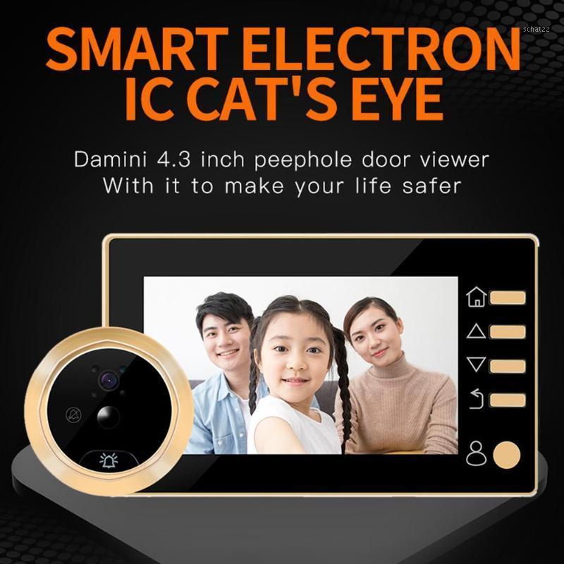 Q10 4.3 inch LCD Digital Doorbell 145 Degree Electronic Door Viewer Peephole Camera Door Bell Home Intercom Security Protection1
Q10 4.3 inch LCD Digital Doorbell 145 Degree Electronic Door Viewer Peephole Camera Door Bell Home Intercom Security Protection1