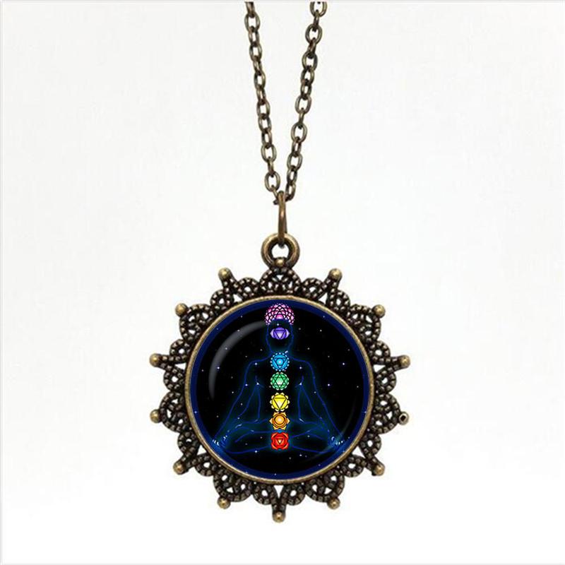 Chakra Symbols Pendant OM Spiritual Necklace Yoga Jewelry Zen Meditation Chakra Necklaces
Chakra Symbols Pendant OM Spiritual Necklace Yoga Jewelry Zen Meditation Chakra Necklaces
