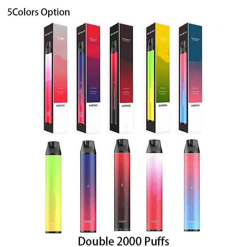 Double 2000 Puffs 2 IN 1 Disposable Device Pod Kit 900mAh Battery 6ml Prefilled Puff Cartridge Vape Empty Pen PK Bar Plus
Double 2000 Puffs 2 IN 1 Disposable Device Pod Kit 900mAh Battery 6ml Prefilled Puff Cartridge Vape Empty Pen PK Bar Plus