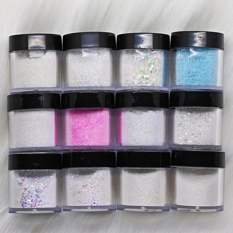 12bottles/set Acrylic Powder Crystal Glitter Powder For Making 3d Nail Tips Decoration Extension Builder Acrylic Dust Ki jllZLm, Silver;gold
12bottles/set Acrylic Powder Crystal Glitter Powder For Making 3d Nail Tips Decoration Extension Builder Acrylic Dust Ki jllZLm, Silver;gold