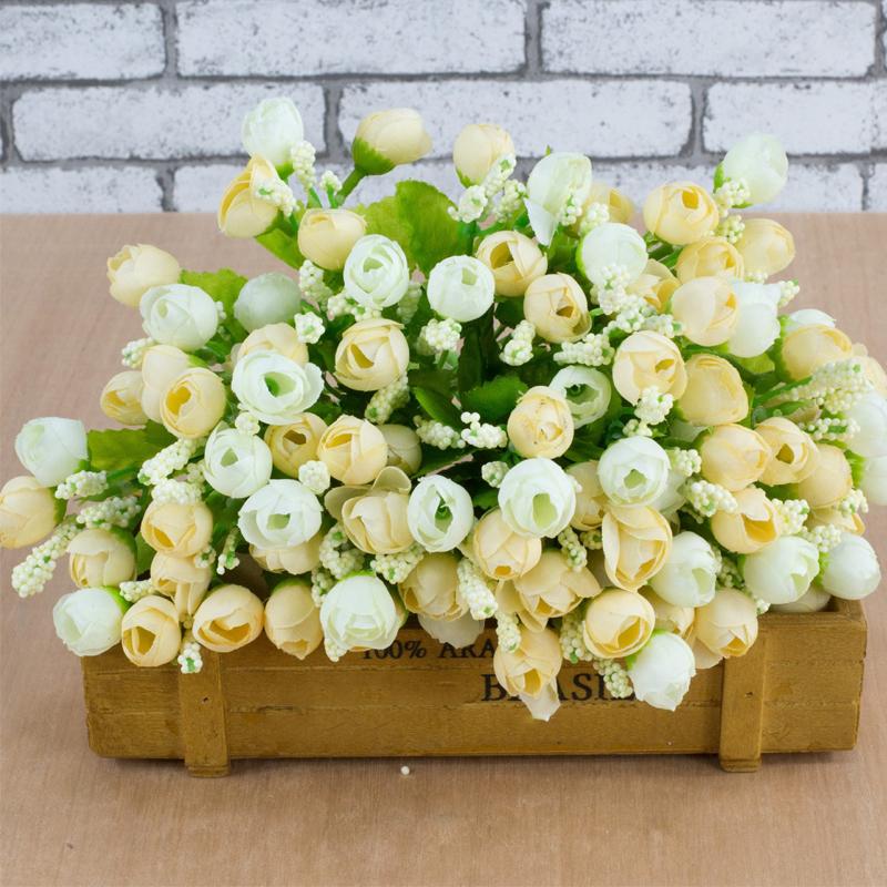 15 Head High Quality Fake Flowers 24cm Artificial Rose Flowers Bouquet Plants for Home Garden Christmas Wedding Decoration
15 Head High Quality Fake Flowers 24cm Artificial Rose Flowers Bouquet Plants for Home Garden Christmas Wedding Decoration