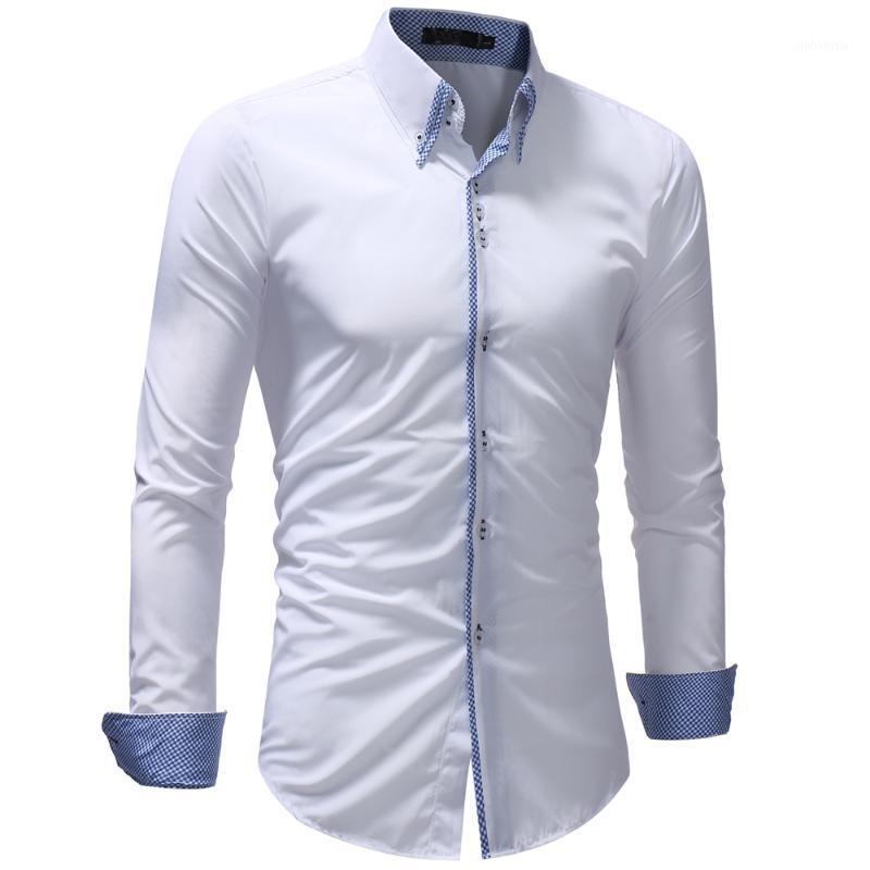 New Mens Shirt 2020 Brand Male Casual Camisa Masculina Solid Color Business Dress Shirt Long Sleeve Slim Shirts Size XXXL1, Black
New Mens Shirt 2020 Brand Male Casual Camisa Masculina Solid Color Business Dress Shirt Long Sleeve Slim Shirts Size XXXL1, Black