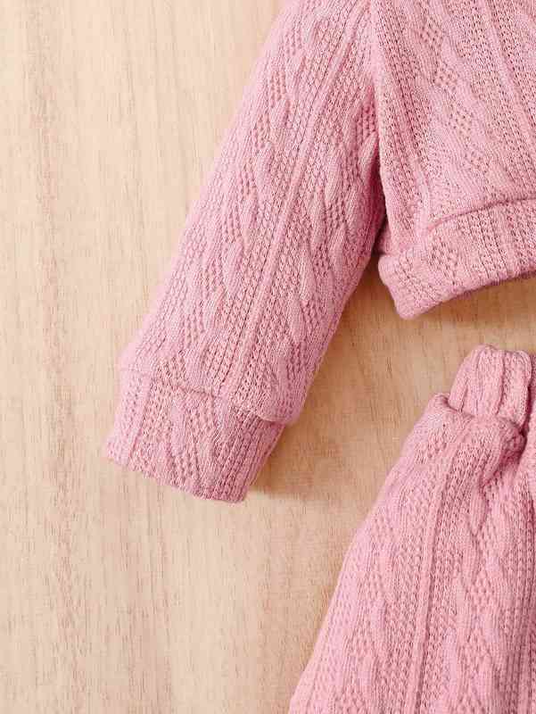 Baby Peter-pan Collar Jacket & Bow Front Skirt & Headband SHE