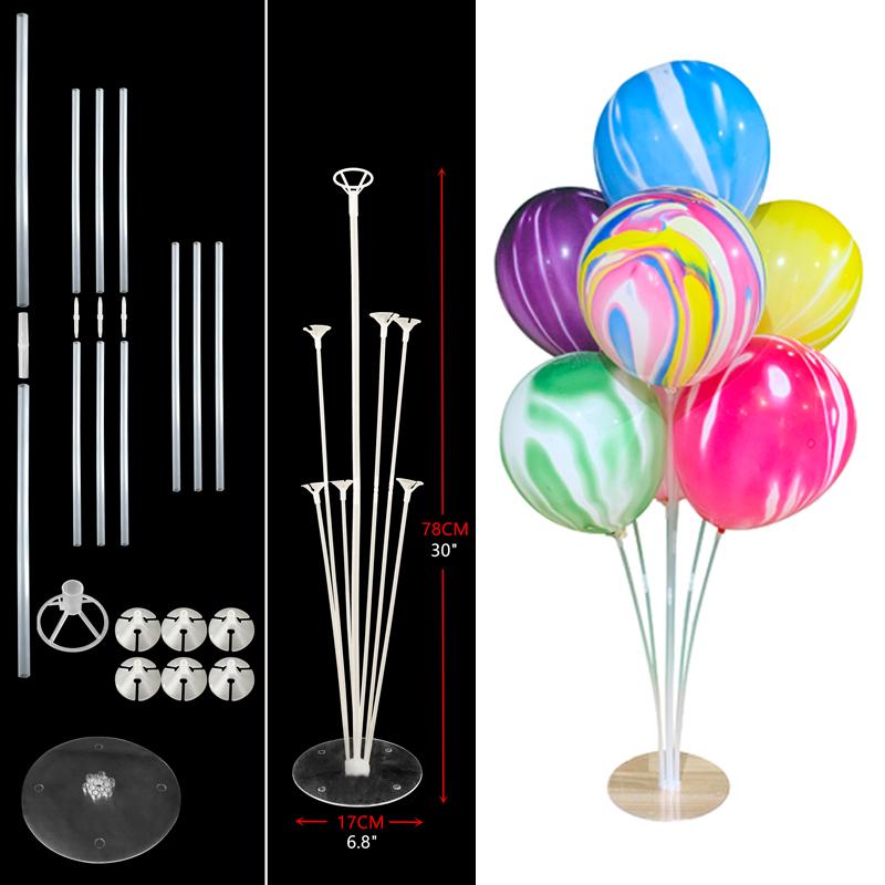 1Set 7 Tubes Balloon Stand Balloon Holder Column Confetti Balloons Baby Shower Birthday Party Wedding Xmas Decoration Supplies
1Set 7 Tubes Balloon Stand Balloon Holder Column Confetti Balloons Baby Shower Birthday Party Wedding Xmas Decoration Supplies