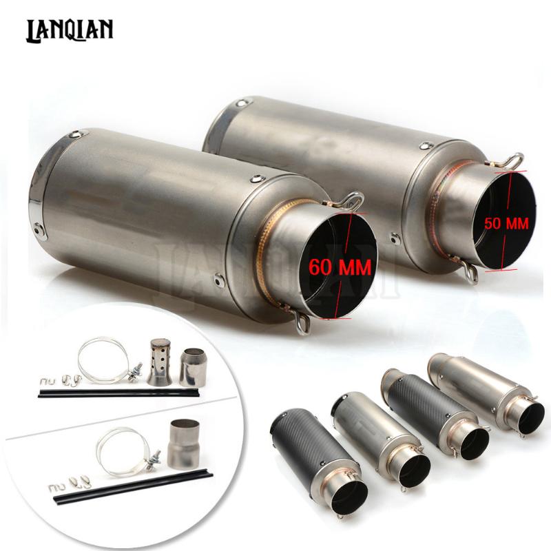 For S1000R S1000RR Buell 1125CR 1125R M2 XB12R TMAX Universal Motorcycle Carbon Fiber Exhaust Pipe GP Escape Exhaust Muffler
For S1000R S1000RR Buell 1125CR 1125R M2 XB12R TMAX Universal Motorcycle Carbon Fiber Exhaust Pipe GP Escape Exhaust Muffler