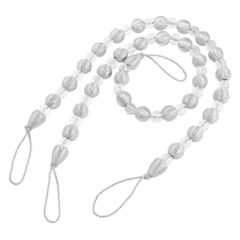 2pcs Acrylic Bead Drape Curtain Clip Stylish Tiebacks Holdbacks Buckles (Silver And White) & Drapes
2pcs Acrylic Bead Drape Curtain Clip Stylish Tiebacks Holdbacks Buckles (Silver And White) & Drapes