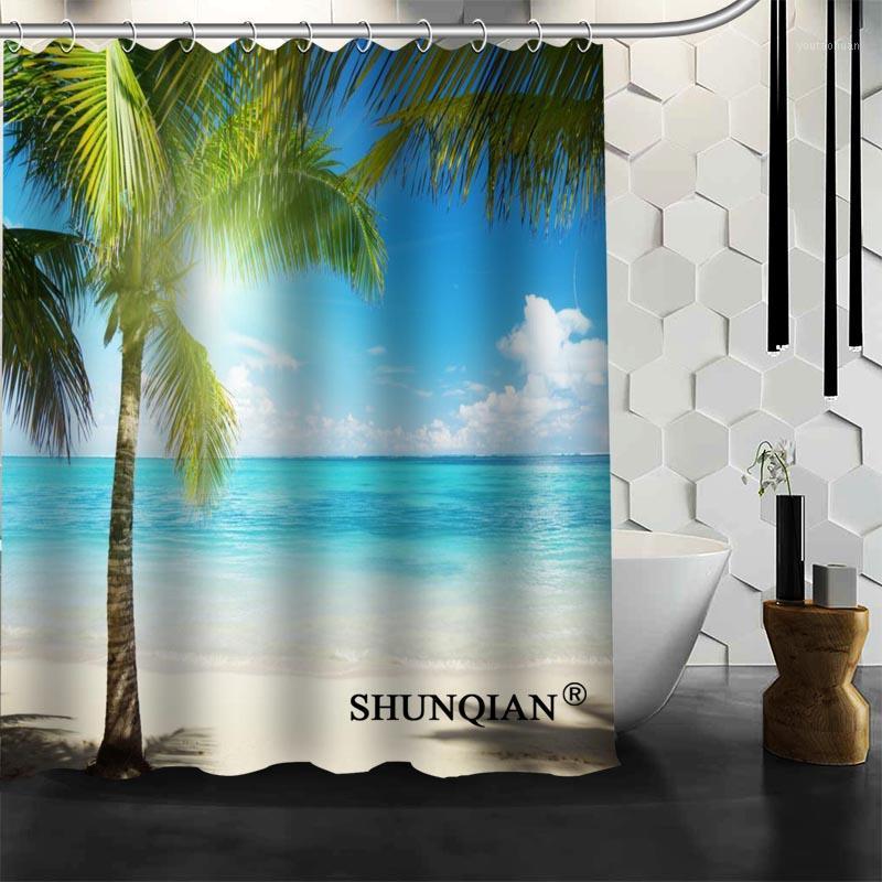 Custom beach,Coconut tree, sea,blue sky Shower Curtain High Quality bathroom Accessories Polyester Fabric Curtain With holes1
Custom beach,Coconut tree, sea,blue sky Shower Curtain High Quality bathroom Accessories Polyester Fabric Curtain With holes1